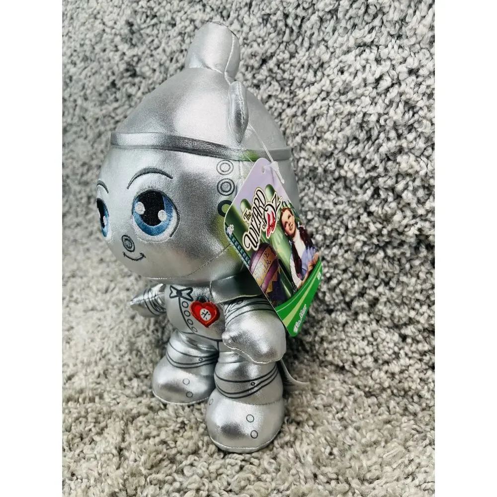 Wizard Of Oz Tin Man 8 Inch Plush Toy Silver 2025 Warner Bros New Tags